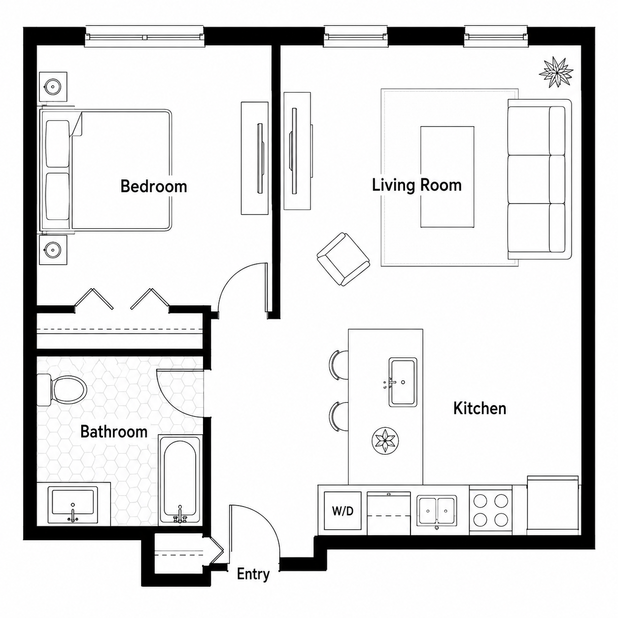 Detroit floor plan