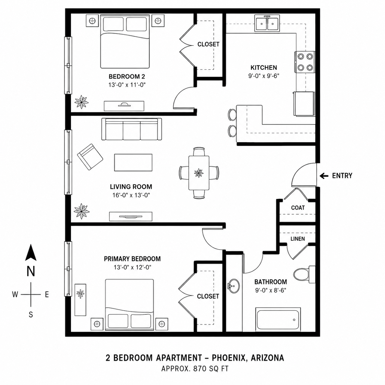 Phoenix floor plan