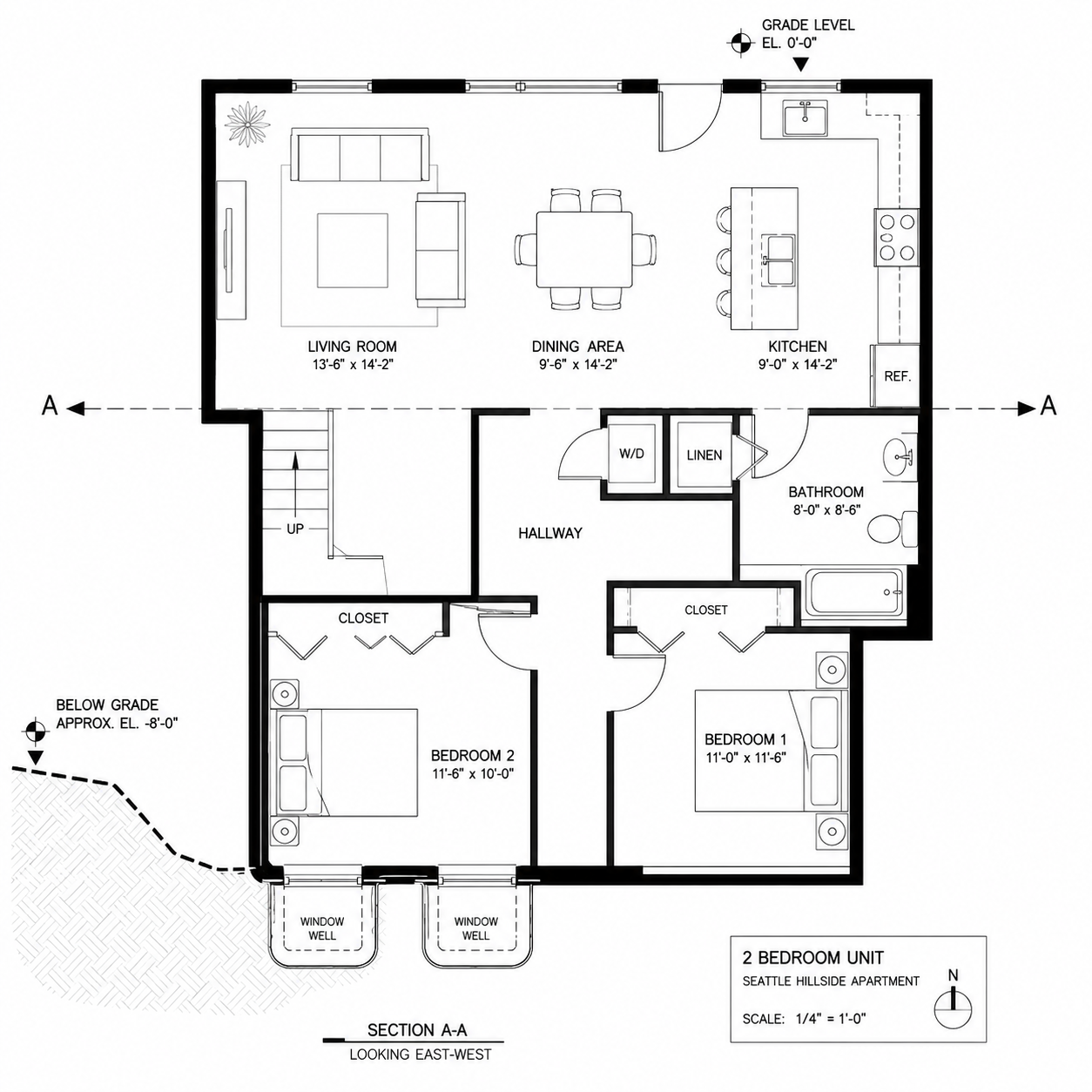 Seattle floor plan