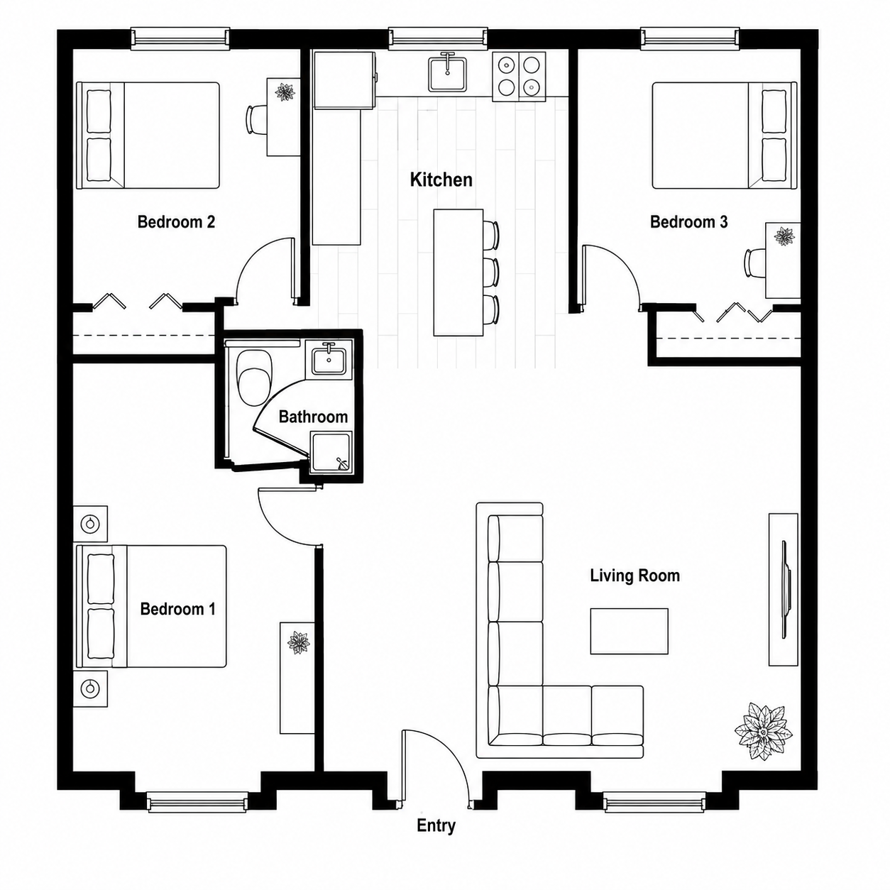 Philadelphia floor plan