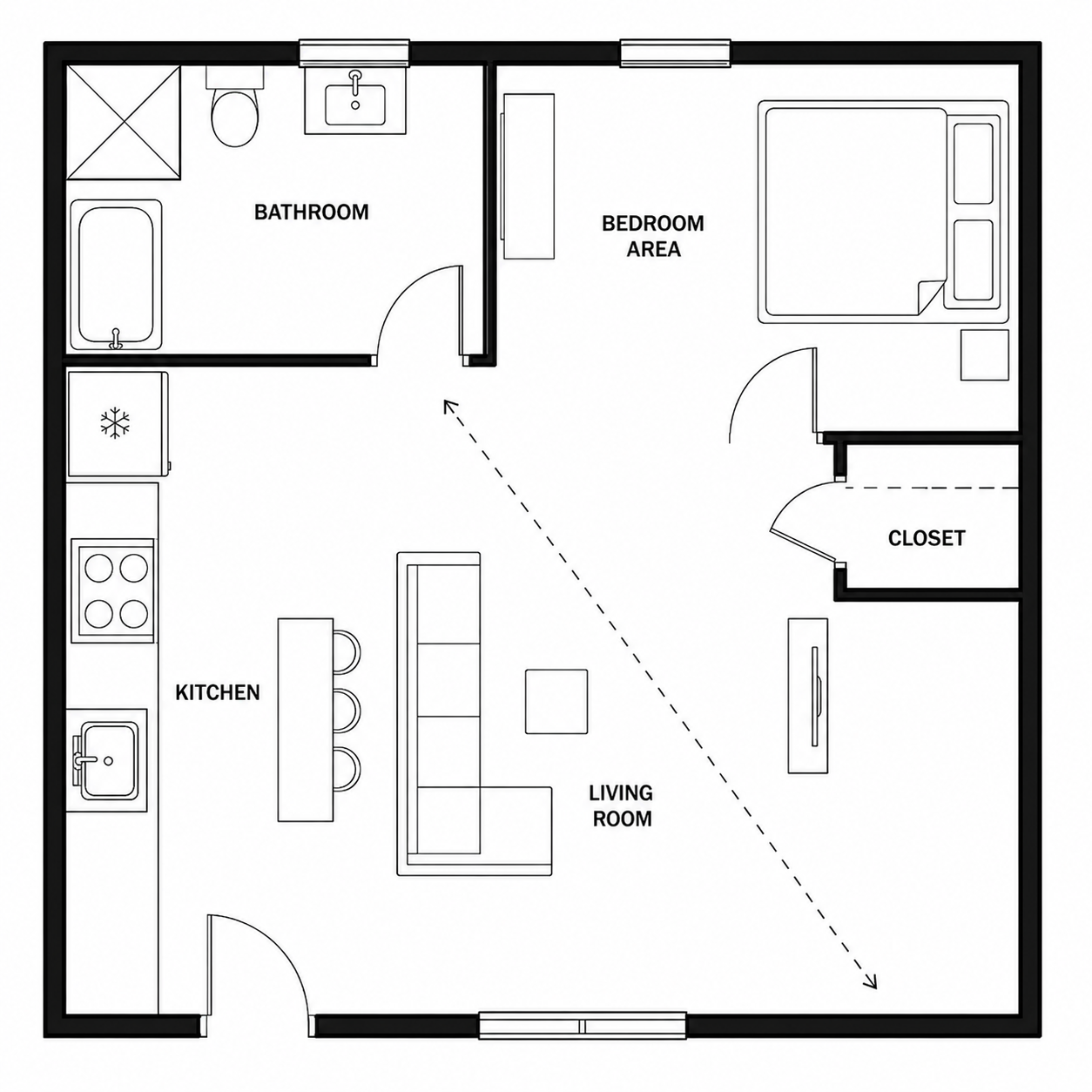 Charlotte floor plan