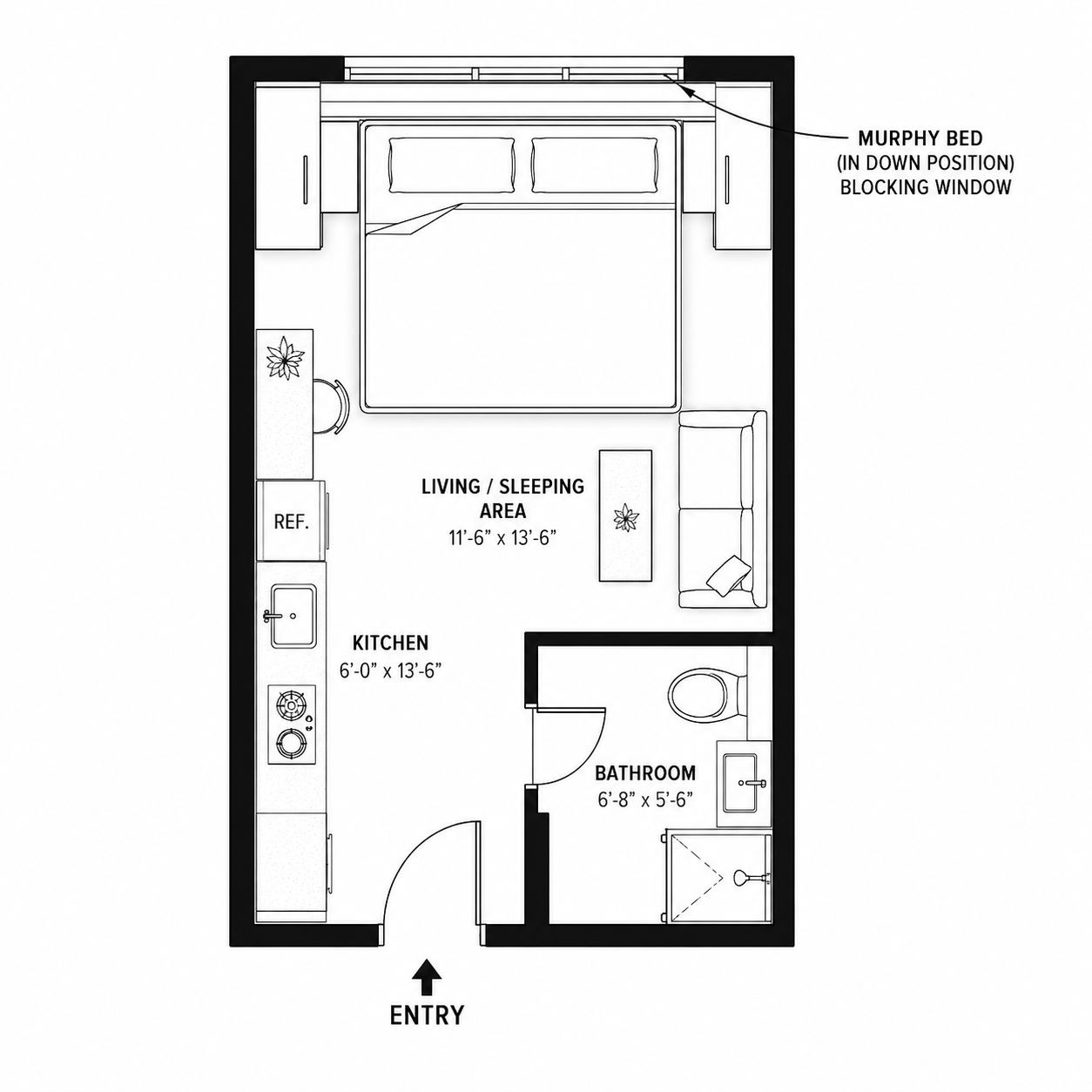 Los Angeles floor plan